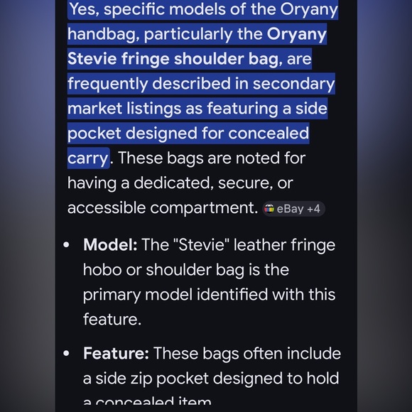 OrYany Stevie Fringe Olive Green-Gray Concealed Hobo Bag - Picture 14 of 14